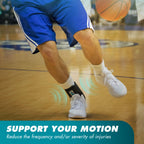 Med Spec ASO Ankle Stabilizer Lace Up Ankle Brace Sprain Support Black, MD