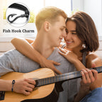 Fishing Gifts for Men Cool Black Fishing Bracelet Accessories Stuff Jewelry