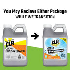 CLR Brands® Clog Preventer Clear Pipes and Drains Monthly Drain Build Up Remover, Helps Degrade Sources of Clogs to Keep Drains Flowing Smoothly, Safe on All Pipes and Drains - 80 Ounce Bottle