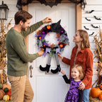 SHAVINGFUN Halloween Wreath-Halloween Wreaths for Front Door
