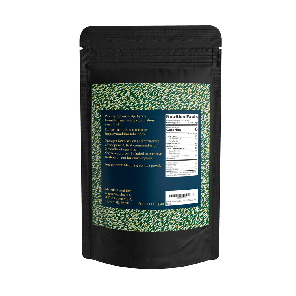 Naoki Matcha Superior Blend Matcha, 100g/3.5oz