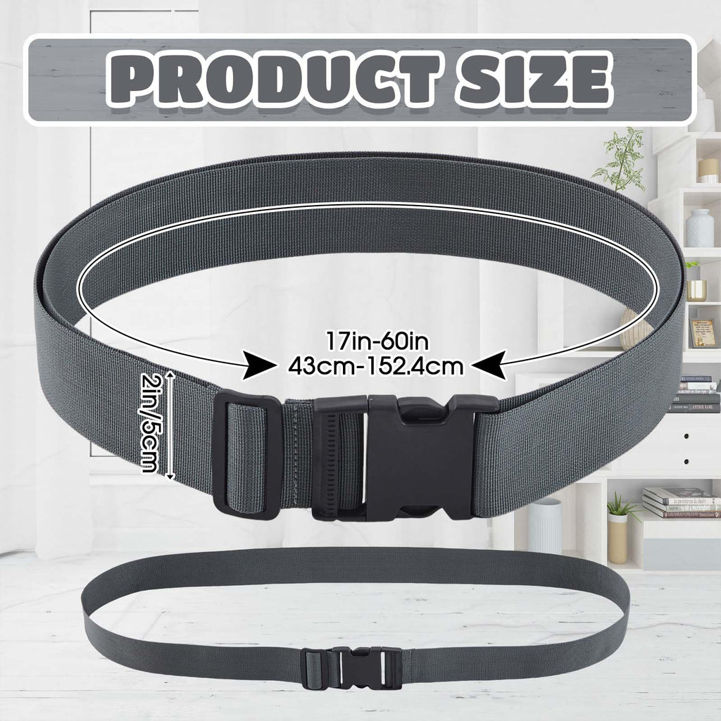 Wowangce 2 Pack Mattress Moving Straps, Adjustable Packing Straps with Buckles for Mattress Storage or Moving, Fits Twin & Full (60" x 2")