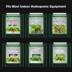 VIVOSUN Small Grow Tent for Aerogarden 20"x14"x21" Mylar Tent