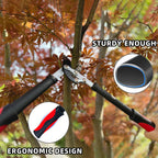 YRTSH Lopper Heavy Duty Branch Cutter Tree Clippers with Compound Action, Chops Thick Branch Ease, Garden Loppers Pruning, 18 Inch Tree Trimmer with 1.6” Clean Cut Capacity (18 Inch)