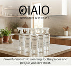OIAIO Non-Toxic Wood Cleaner - Natural Organic Ingredients that Truly Perform - 24oz - Light Coconut & Palo Santo Scent
