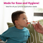 Care Touch CTSLL5 Luer Lock Tip Syringe, 5 mL, 100 Disposable Syringes Without Needles