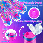 EDsportshouse Decorate Your Own Water Bottle Kits for Girls Age 4-6-8-10,Mermaid Painting Crafts,Fun Arts and Crafts Gifts Toys for Girls Birthday Christmas(Mermaid)