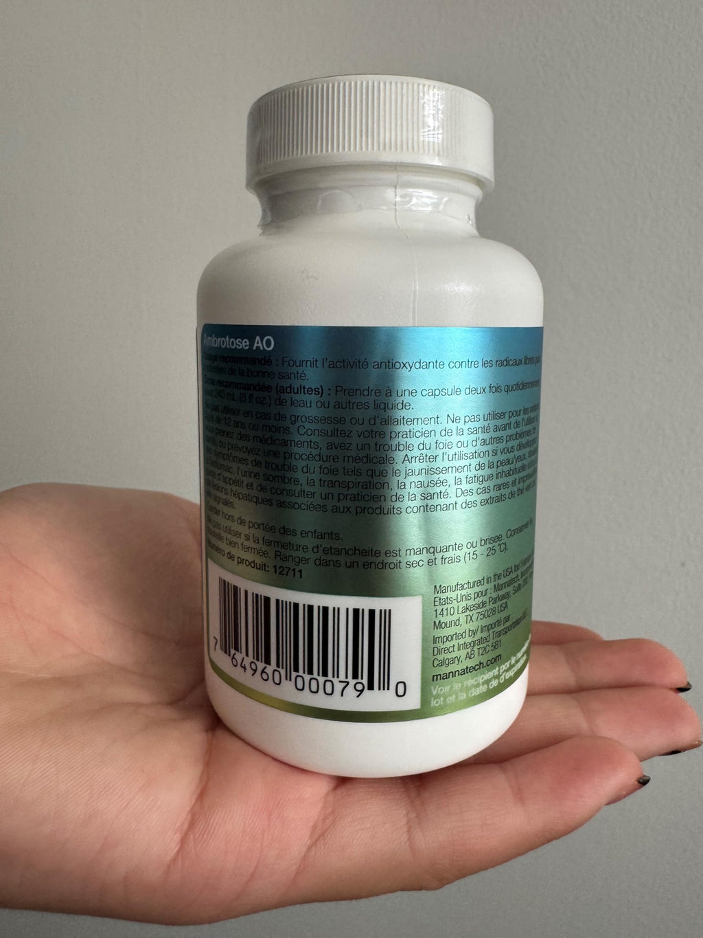 Mannatech - Ambrotose AO® - 60 Capsules