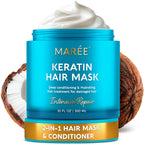 MAREE Deep Conditioning Hair Mask for Damaged Hair - Deep Hydrating Protein