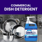 Dawn PRO Manual Pot and Pan Detergent, Dish Soap Liquid for Dishwashing by Hand, Bulk Concentrate for Commercial Use, 1 gal (Case of 2)