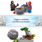 LEGO Marvel Spidey and His Amazing Friends Team Spidey Dino Crawler Rescue - Car and Adventure Preschool Building Toy for Kids, Boys and Girls, Ages 4+ - Gift Idea for Birthdays - 11199