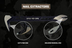 Spec Ops Tools Trim Bar, Pry Bar for Carpentry & Nail Pulling, High-Carbon Spring Steel, Beveled Edges, 9.5" Multi Pack