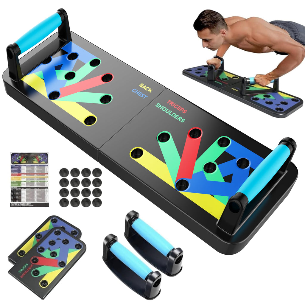 Floor Push Up Handles, Portable Strength Training Home Gym, Home Workout Equipment For Men And Women