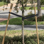 AceOrbit 12 Pack 32 Inch Tree Ties with Complimentary Nail Universal Tree Ties Self Locking Straps Includes Nail for Landscaper Gardener Garden Accessories