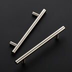 Ravinte 10 Pack | 7.38'' Cabinet Pulls Brushed Nickel Stainless Steel Kitchen Cupboard Handles Cabinet Handles 7.38”Length, 5” Hole Center