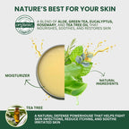 KESMEDIK Tea Tree Oil Balm for Skin, Soothes Itching, Rashes & Dry Skin, Antifungal Defense for Athlete’s Foot, Jock Itch, Chafing, Bug Bites & Eczema, Natural, Effective & Safe for All Ages