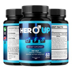 Valdivia (2 Pack) Hero Up Capsules - Official HeroUp Supplement - Energy Support, All Natural Vitamins for Overall Health & Wellness, 120 Capsules for 2 Months