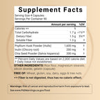 NatureBell Psyllium Husk Fiber Capsules 2,000mg Per Serving, 360 Caps | Soluble Fiber Supplement | 3-in-1 with Inulin & Chia Seed | Plant Based, Non-GMO, Gluten Free