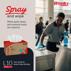 WypAll GeneralClean L10 Light Cleaning Towels, 18 x 125 Sheets (05320)