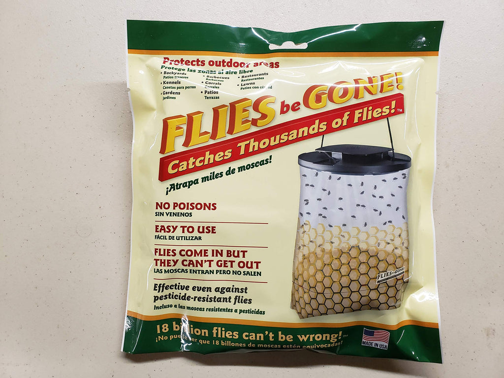 Flies Be Gone - Non Toxic Fly Trap (12 Pack)
