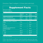UpNourish AREDS 2 Plus Eye Vitamin Supplement, AREDS 2 Zinc Free Formula with Lutein, Zeaxanthin, Saffron, Astaxanthin & DHA - 120 softgels