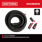 CRAFTSMAN CMXZVBE38759 2-1/2 in. x 20 ft. POS-I-LOCK Wet Dry Vacuum Hose