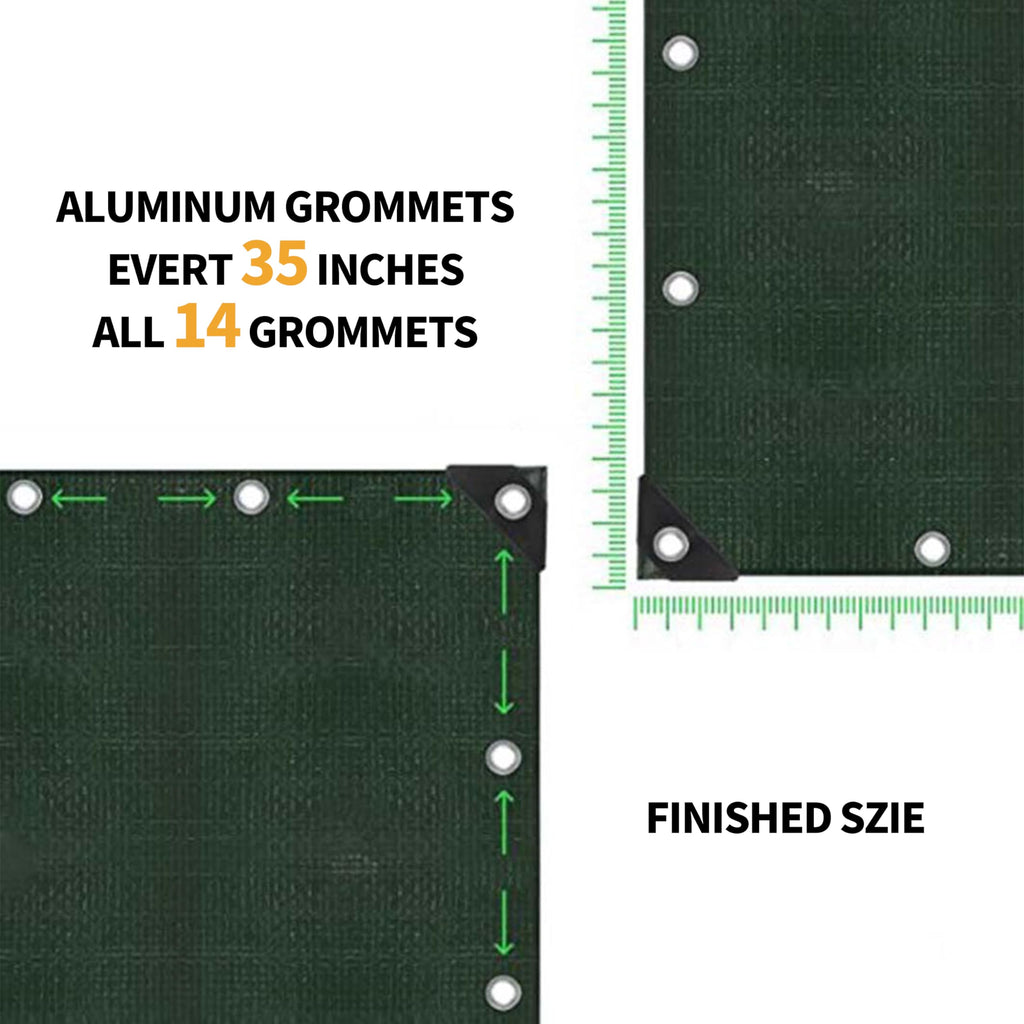 TARPAL 10x10 Feet Green Tarp Waterproof 6mil Small tarps Multipurpose Protective Cover All Purpose Poly Tarps Cover for Firewood Outdoor Furniture etc