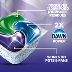 Cascade Platinum Plus Dishwasher Pods, Dishwasher Detergent, Dish Detergent Soap, Fresh, 57 Count