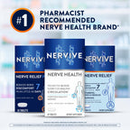 Nervive Nerve Health, Alpha Lipoic Acid, Fortify Nerve Health, Healthy Nerve Function, Healthy Blood Circulation, Supplement, Tablet, 60 Tablets