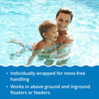 In The Swim 3 inch 5-in-1 Super Multi-Tabs – Swimming Pool Sanitizer – Chlorine - Algaecide - Stabilizer - Clarifier - 48 Pounds