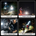 MAKDAK COB Rechargeable Keychain Flashlight 4Pack, High Lumen Super Bright LED Work Light with Magnet,Clip,Bottle Opener for Dog Walking,Car Repair, Emergency,Camping,EDC