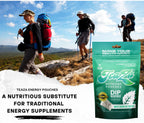 Teaza Herbal Energy Pouches Tobacco Alternative Nicotine Free Dip, Alternative Snuff Healthy Dip Pouches, Wintergreen Energy (2 Pack)