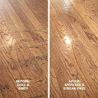 Weiman Hardwood Floor Cleaner and Polish Restorer Combo - 2 Pack - High-Traffic Hardwood Floor, Natural Shine, Removes Scratches, Leaves Protective Layer