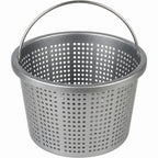 LVACODV Aluminum Pool Skimmer Basket Replacement for Pentair U-3 & Hayward SP1070/SPX1070E, 8-1/8" Top OD x 6.5" Bottom Dia x 5.5" H, 316 Stainless Steel Handle