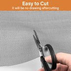 Window Screen Replacement Kit Width:48in Length:158 Fiberglass|Includes Full Set of Tools | Suitable for Windows, Screen Doors, and Courtyards | UV Resistant and Durable | Easy to Install