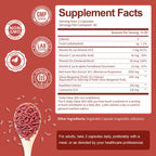 Red Yeast Rice 2,000mg with CoQ10 Supplement - Citrinin Free Extract Red Yeast Rice Capsules with CoQ10 100 Plus Citrus Bergamot - Cholesterol Lowering Supplements 3rd-Party Tested Vegan Non-GMO