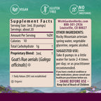 WishGarden Herbs Goat's Rue Lactation Supplement - Organic Herbal Tincture to Increase Breastmilk Supply, Fenugreek Free Lactation Supplement, Breast Milk Supply Boost, Flow, Quality & Production, 2oz