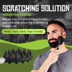 Cactus Scratcher Extendable Big Stick Back Scratcher - Extends 29" Long Double Sided Retractable Scratching Tool for Hand, Neck, Head, and Body - Universal Gift for Family, Pets, and Friends, Black