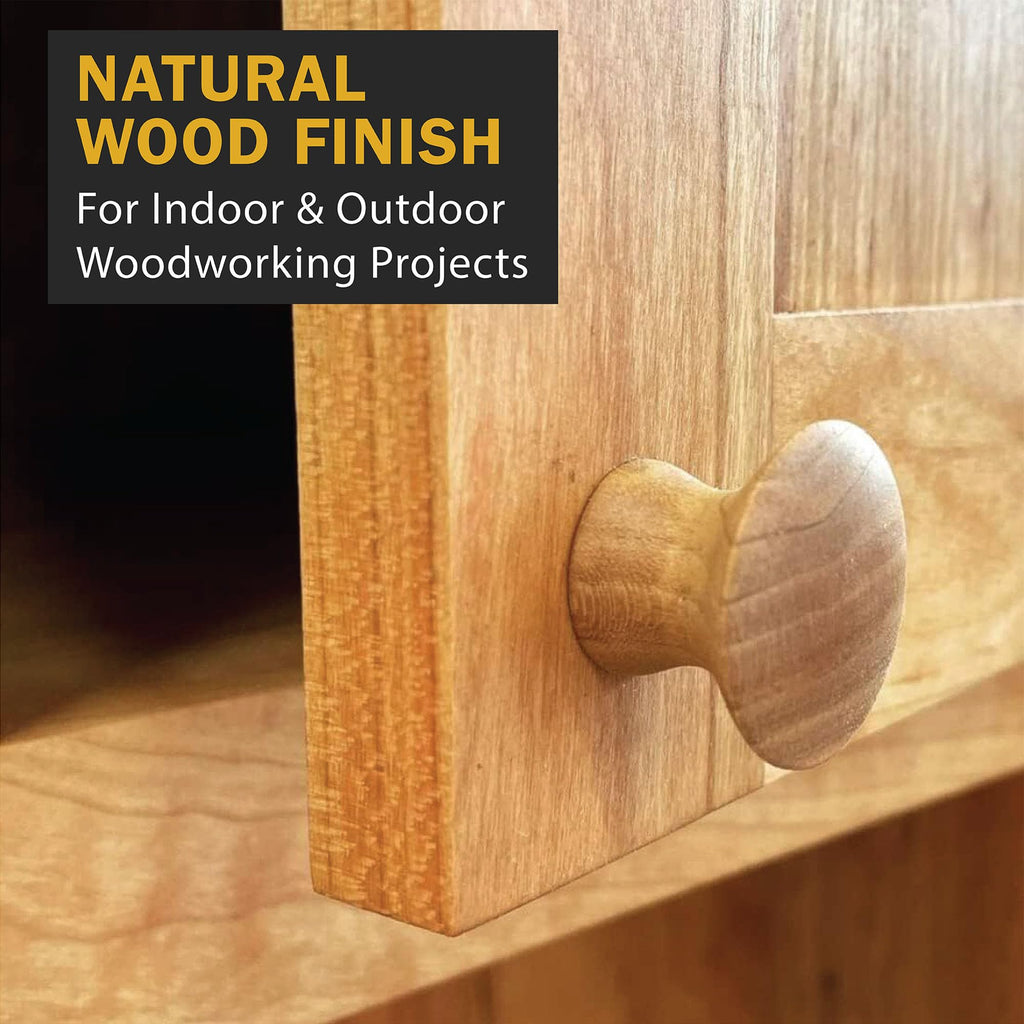 Walrus Oil - 100% Pure Tung Oil, Wood Finish for Any Woodworking Project, Natural, VOC-Free. 128oz / 1 Gallon Jug