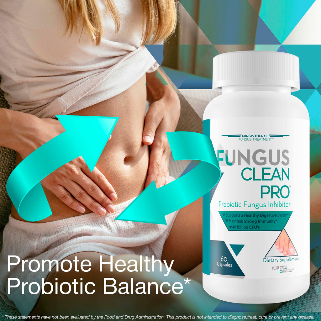 Fungis Toenail Fungus Treatment Fungus Clean Pro - Probiotic Fungus Inhibitor - Fight Off Fungus from The Inside Out with This Powerful Fungus Defense probiotic Protect Your Body from Fungus