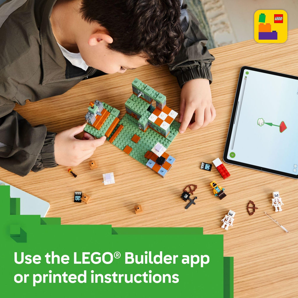 LEGO Minecraft The Trial Chamber Building Toy - Gamer Playset for Kids, Girls and Boys, Ages 8+ - Includes Shadow Hoodie Minifigure for Pretend Play - Gift Idea for Birthday - 21271