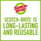 Scotch-Brite Advanced Soap Control Dishwand Brush Scrubber, Antibacterial* Dish Wand Brush with Soap Dispenser with Dishwand Brush Refil, 3 Pack