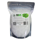 Mak Menthol Crystal 1 LB - Pure Organic 100% Natural - Menthol Crystals from Mint Crystal Mints Mentha Arvensis - Comes in Resealable Standup Bag for Long-Lasting Freshness