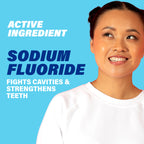 ACT Restoring Zero Alcohol Fluoride Mouthwash 33.8 fl. oz. Strengthens Tooth Enamel, Mint Burst