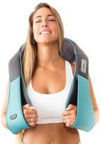 InvoSpa Shiatsu Back Shoulder and Neck Massager with Heat - Deep Tissue Kneading Pillow Massage - Back Massager, Shoulder, Electric Full Body