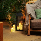 Homemory Flickering Flameless Candles, Ivory LED Pillar Candles with Remote