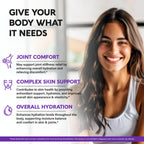 Hyaluronic Acid Supplements 1000 mg - Collagen | MSM | Boswellia | Vitamin D3, C & E - Hyaluronic Acid Capsules - Skin Hydratation & Joint Comfort Support - 7-in-1 Complex - Made in USA - 120 Capsules