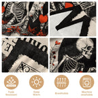 Gifts for Him Her, Anniversary Halloween Blanket for Women Men 60"X50"