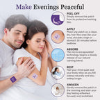 ZOVIRA Sleep Patches for Adults - Melatonin Free | Magnesium, Lavender & Ashwagandha | Non-Habit Forming Transdermal Sleep Aid | Hypoallergenic | 28 Count - Pack of 1