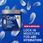 CeraVe Healing Ointment, Hydrating Skin Protectant With Petrolatum, Hyaluronic Acid & Ceramides, Face & Body Skin Barrier Repair For Cracked, Chafed, Dry Skin, Fragrance Free & Lanolin Free, 12 Oz